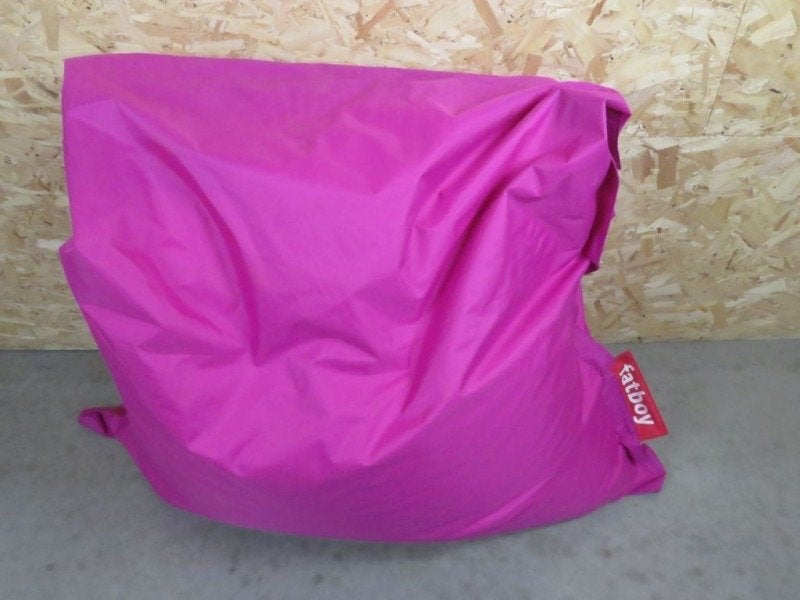Roze zitzak Fatboy, Huis en Inrichting, Zitzakken, Ophalen, Zo goed als nieuw, Roze, Zitzak