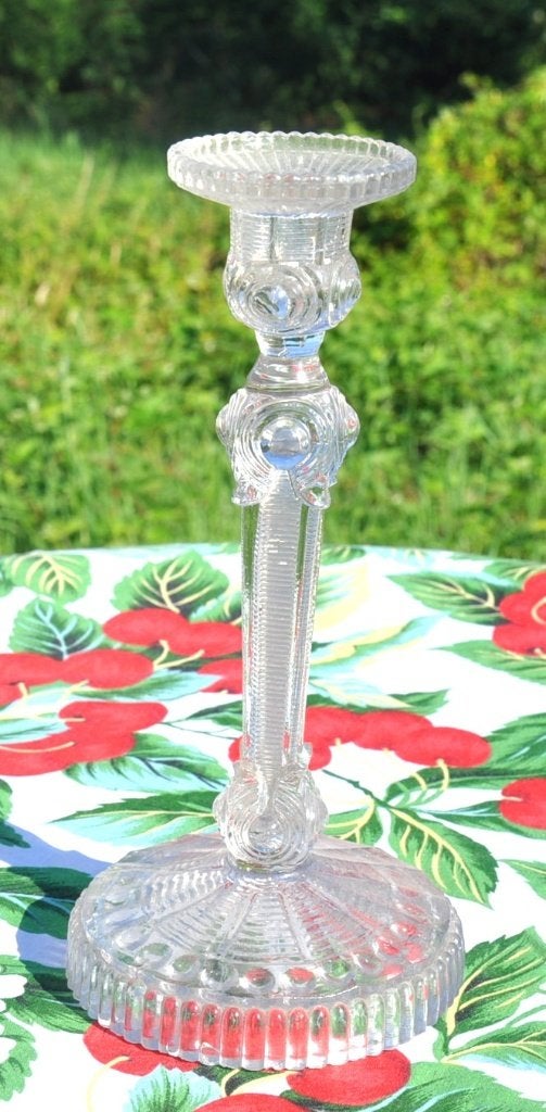 chandelier en verre moulé, Antiquités & Art, Enlèvement ou Envoi, Verre