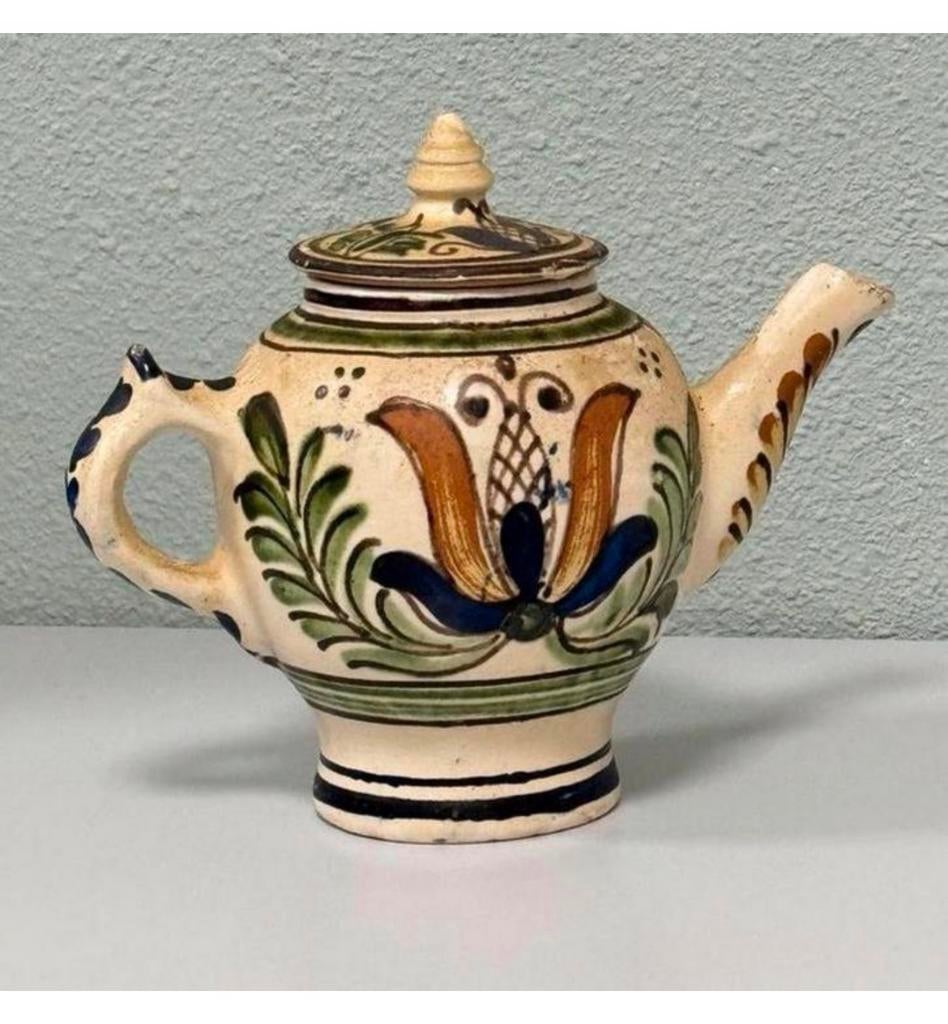 1940 Antiek keramische koffie of theepot Frans Paul Fouillen, Ophalen of Verzenden