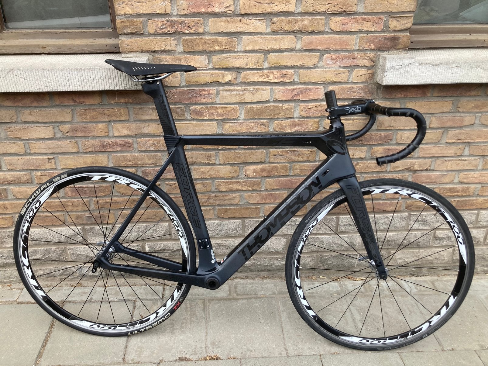 Frameset racefiets carbon, Fietsen en Brommers, Fietsen | Heren | Sportfietsen en Toerfietsen, 28 inch, Gebruikt, Velgrem, 53 tot 57 cm