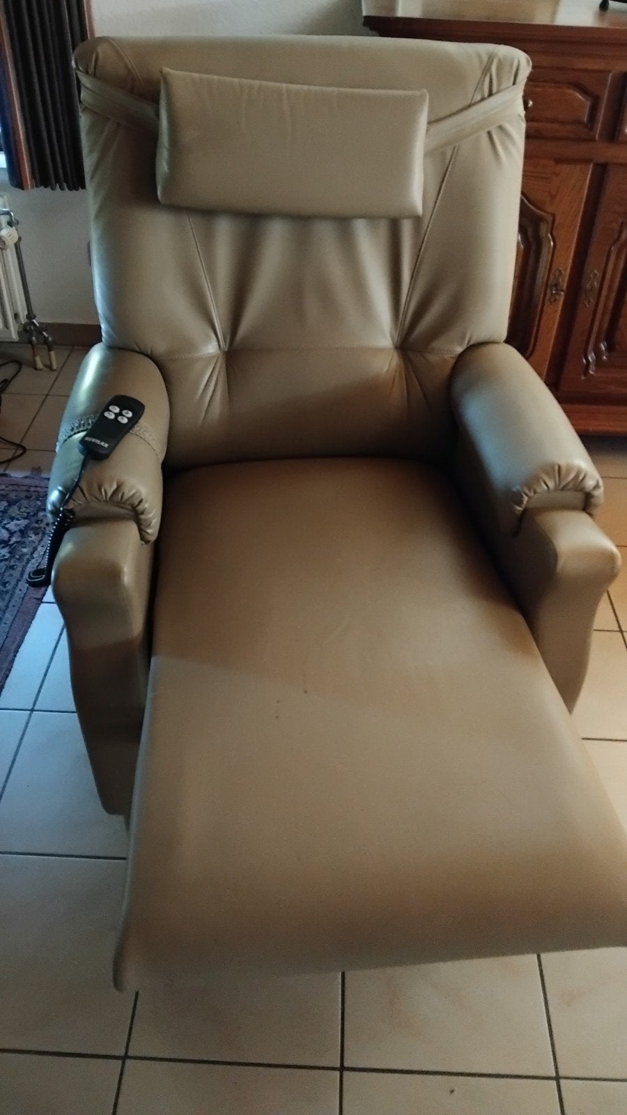 relaxzetel merk Revilax in goede staat, Maison & Meubles, Canapés | Sofas & Chaises Longues, Enlèvement, Comme neuf