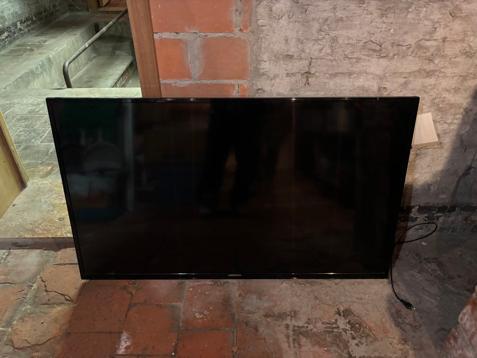 MEDION TV, zwart, 138,8cm (55") LCD-TV, Autres marques, Enlèvement ou Envoi, 50 Hz, LCD