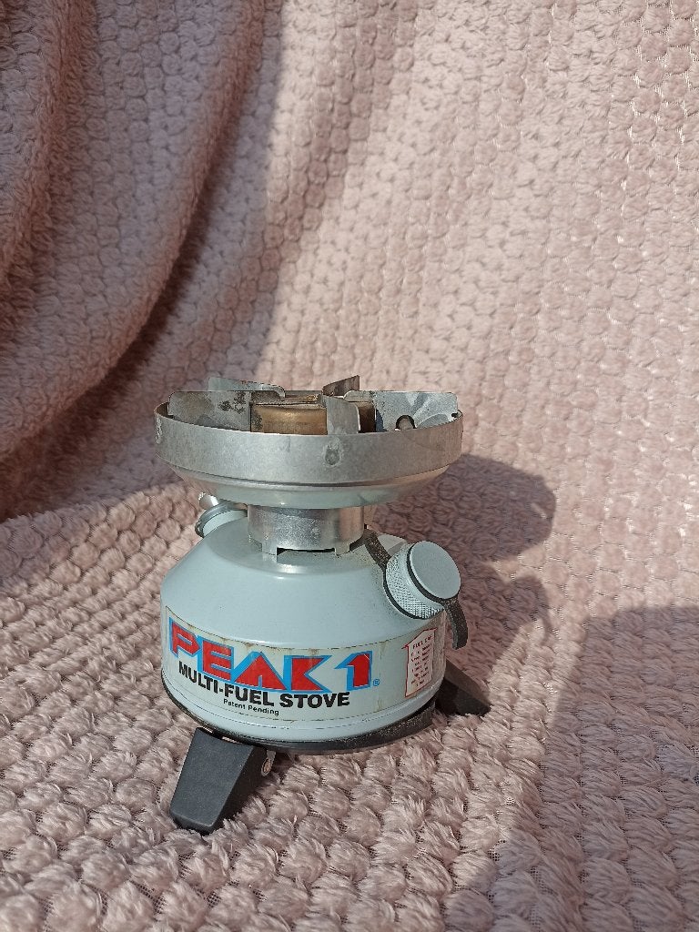 Coleman Multi-Fuel stove, Ophalen, Gebruikt