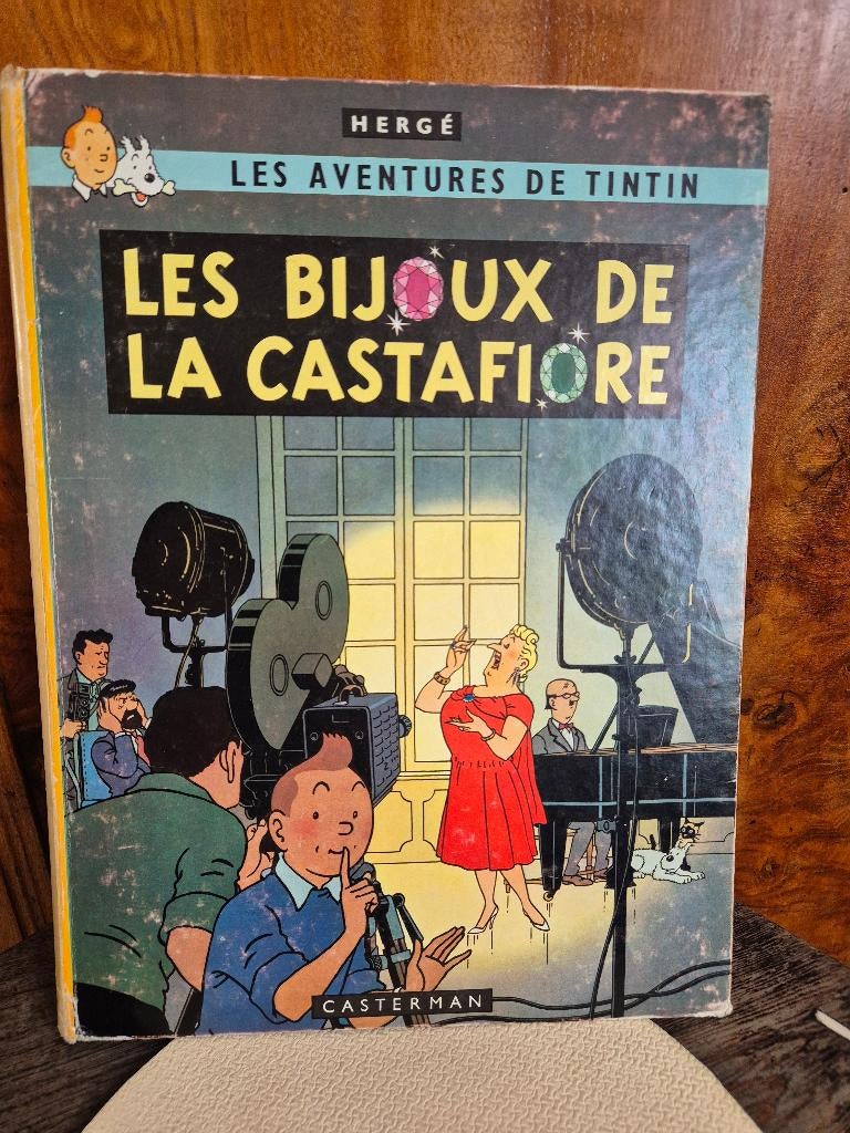 TINTIN, Une BD, Enlèvement, Utilisé, Hergé