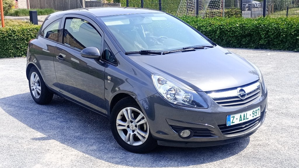 Opel corsa 1.2 benzine, Auto's, Opel, Voorwielaandrijving, Euro 5, Stof, Zwart