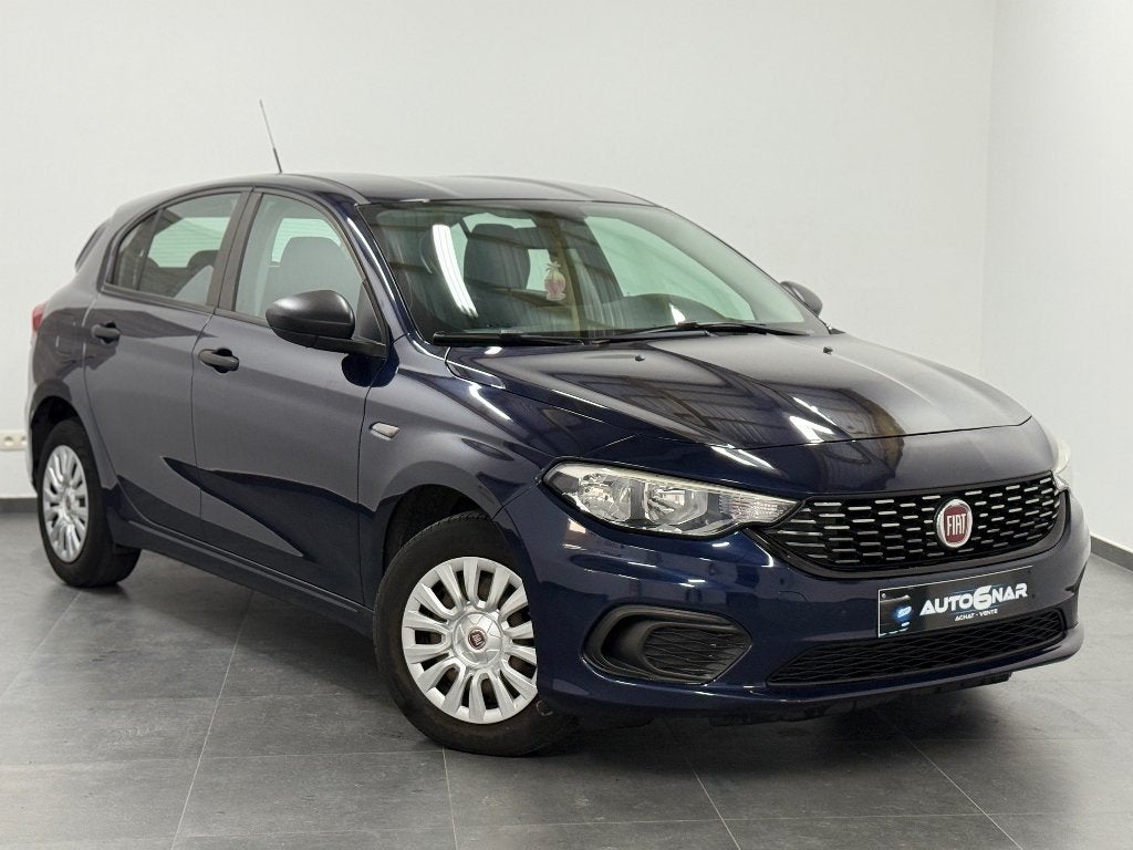 Fiat Tipo 1.3 MultiJet Euro6 - Airco - Carnet, Auto's, Voorwielaandrijving, Stof, 4 cilinders, Blauw