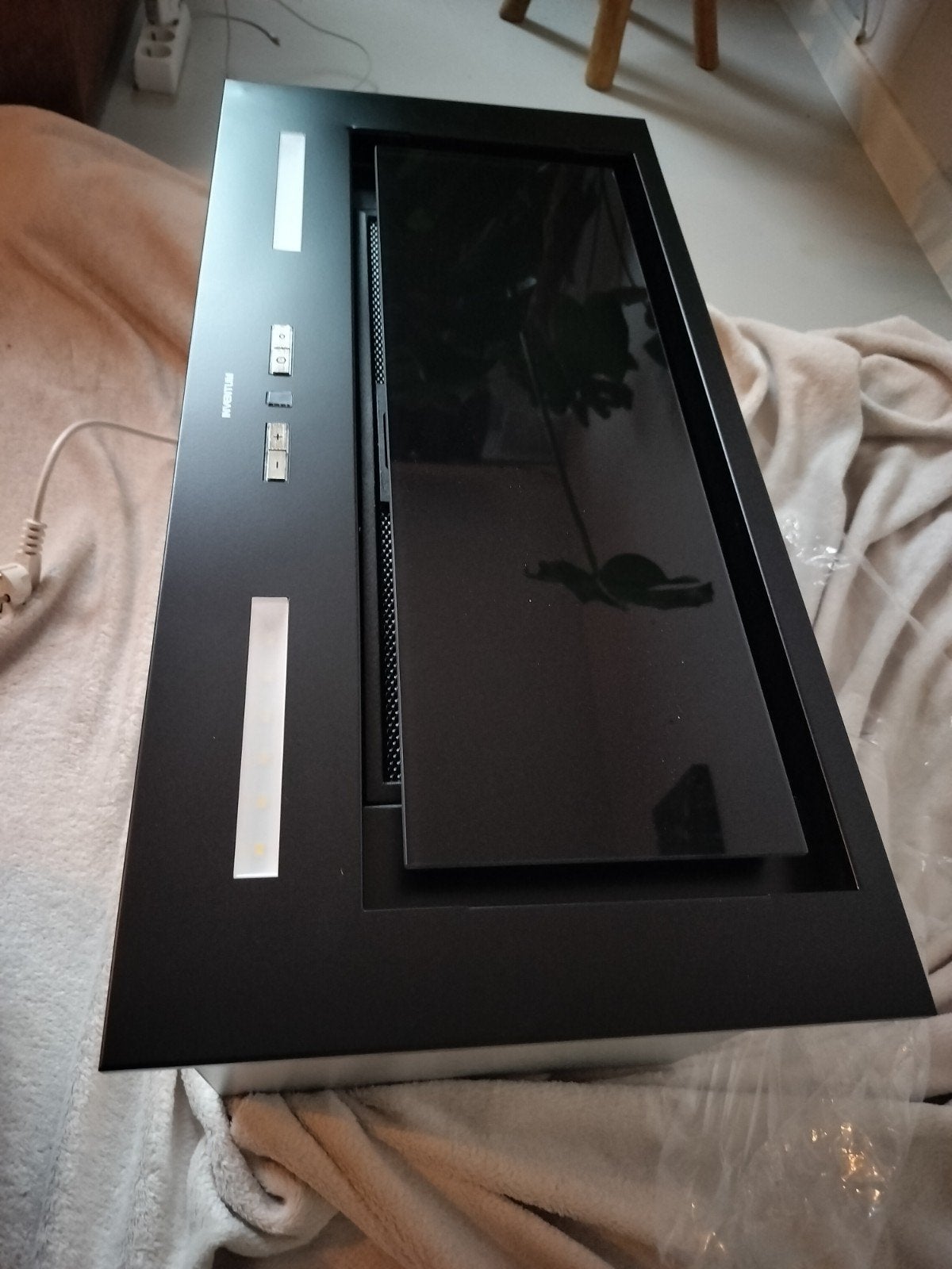 Inventum AKI6015 noir (NOUVEAU !), Neuf, 600 à 800 m³/h, Enlèvement ou Envoi, Encastré