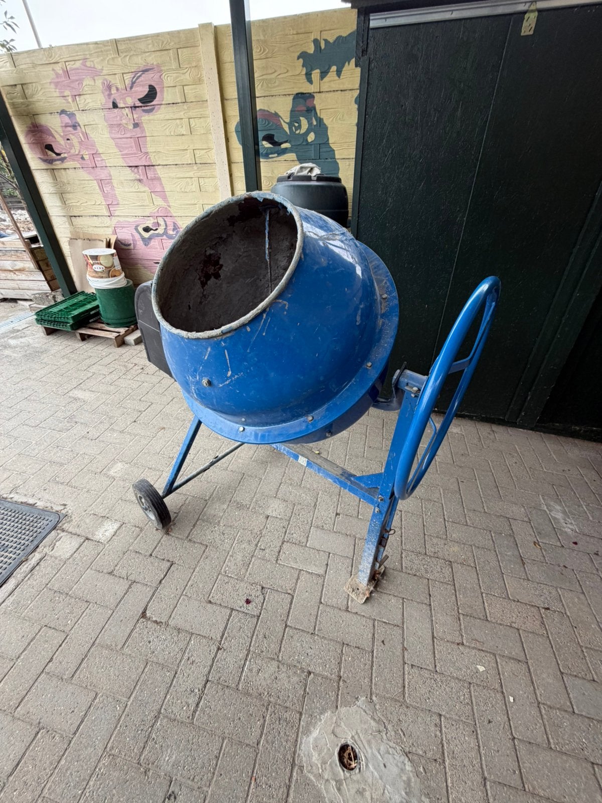 Beton molen Hyundai, Doe-het-zelf en Bouw, Ophalen, Gebruikt