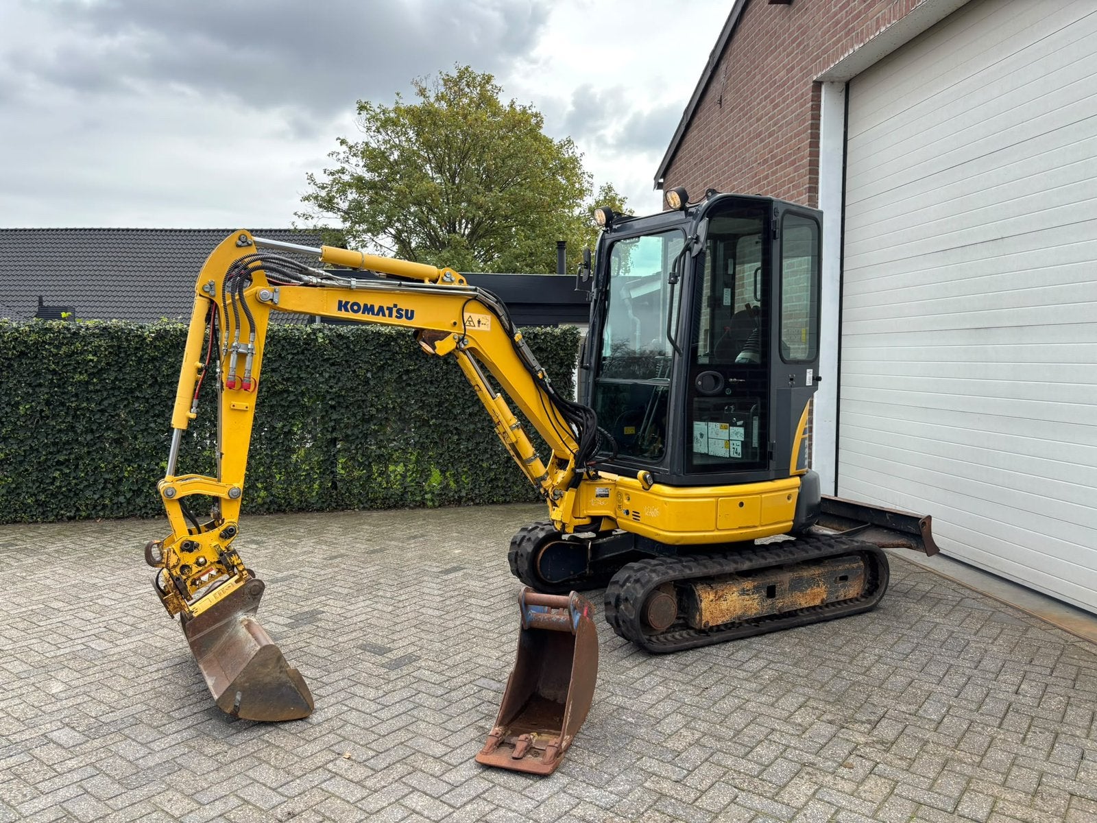Komatsu PC26 MR-3 Powertilt!! Minigraver Graafmachine, Ophalen