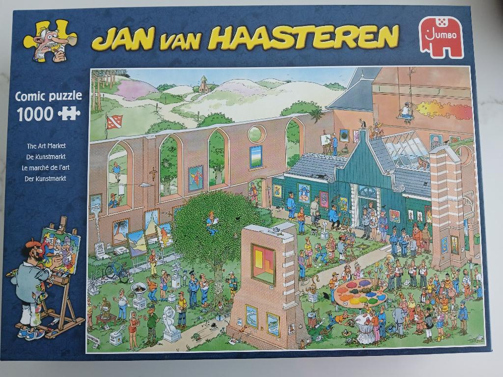 17 Jan van Haasteren puzzels 1000 stukjes, Ophalen, 500 t/m 1500 stukjes, Zo goed als nieuw, Legpuzzel