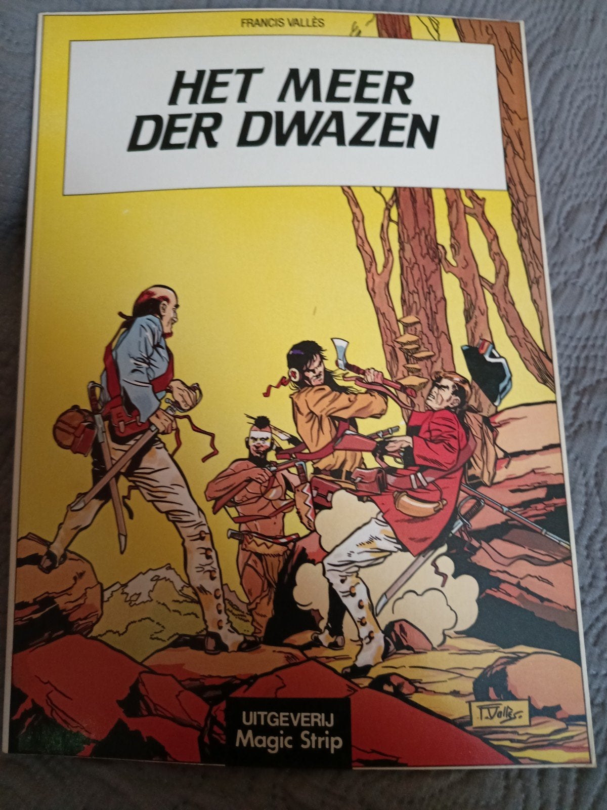 het meer der dwazen EO, Enlèvement ou Envoi, Une BD, Comme neuf, Vallès