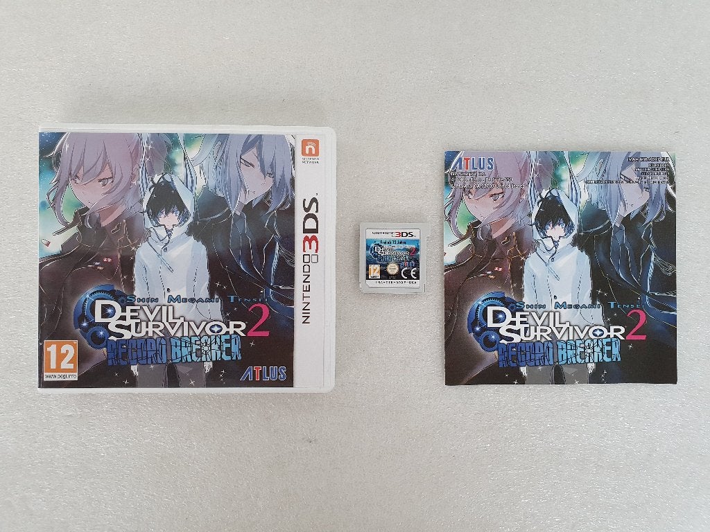 Nintendo 3DS: Devil Survivor 2 - Record Breaker, Games en Spelcomputers, Ophalen of Verzenden, Gebruikt