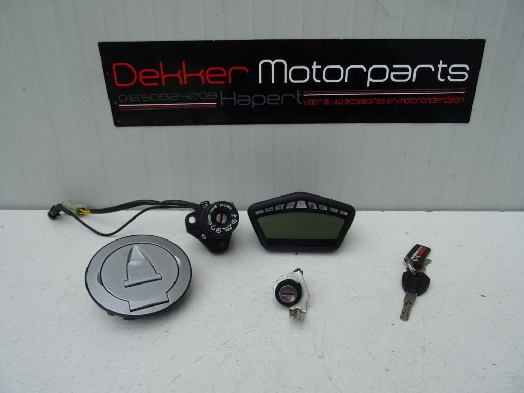 Slotenset + Teller Ducati Streetfighter 1098 2009-2010-2011, Motoren, Gebruikt, -, -, Ophalen of Verzenden