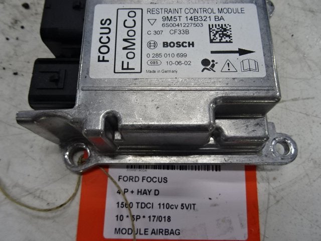 BOITIER AIRBAG Ford Focus 2 (01-2004/09-2012) (9MT514B321BA), Mevr. I. Hauben, Rue de l'Espoir 34 34
4030  GRIVEGNÉE, BE, Info@Collignon.be