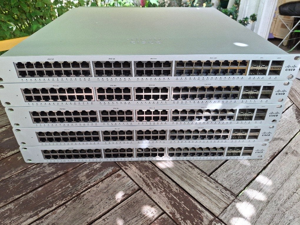Cisco Meraki MS355-48X-HW switch zonder claim, Ophalen of Verzenden, Gebruikt