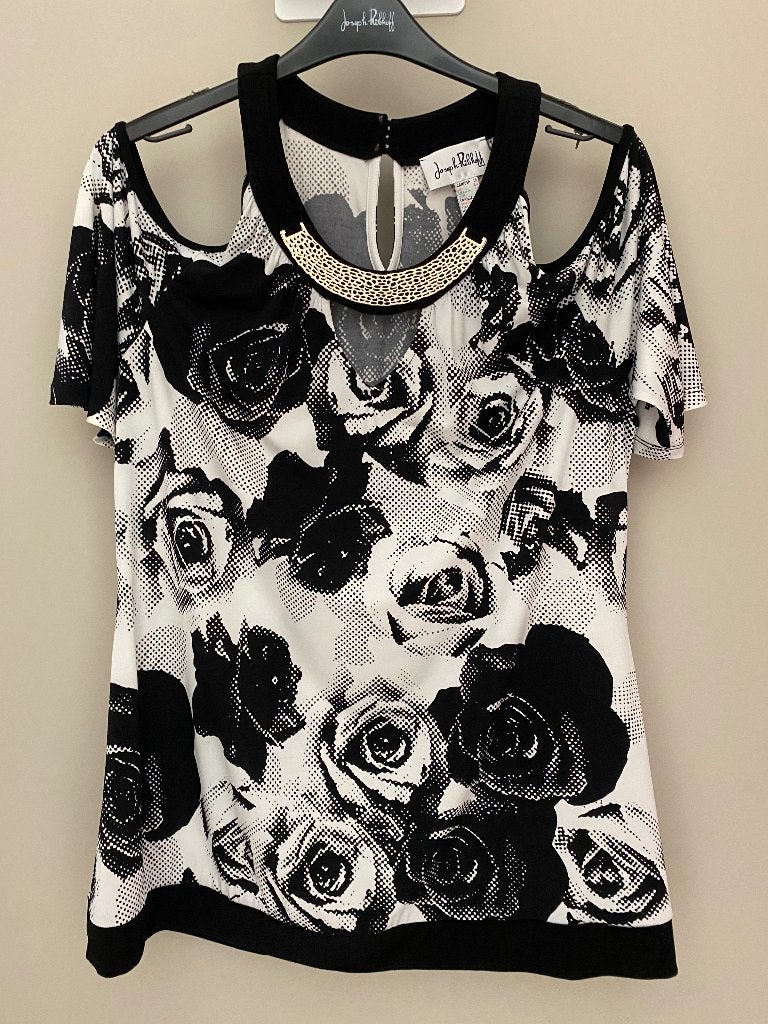 Top/Blouse Joseph Ribkoff maat 44-46, Kleding | Dames, Topjes, Zwart, Maat 42/44 (L), Joseph Ribkoff, Ophalen of Verzenden