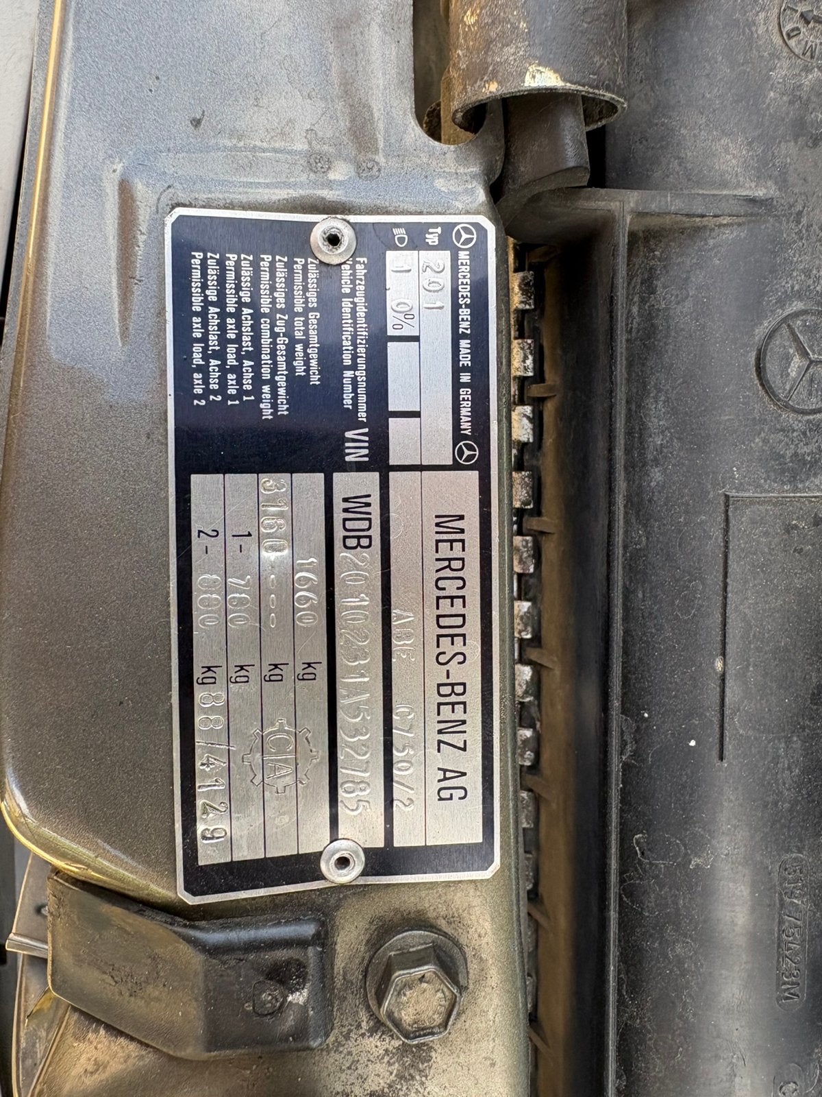 Mercedes 190e w201, foto 4