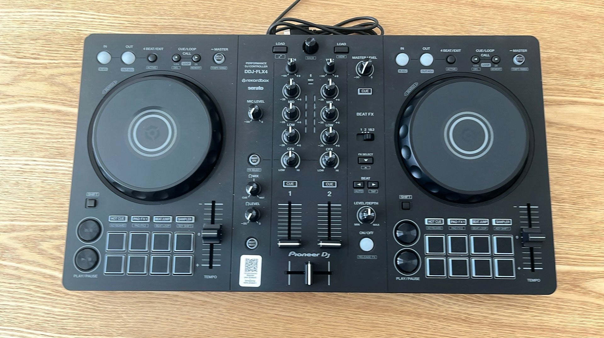 Pioneer FLX-4 Controller, Ophalen, Zo goed als nieuw, Pioneer