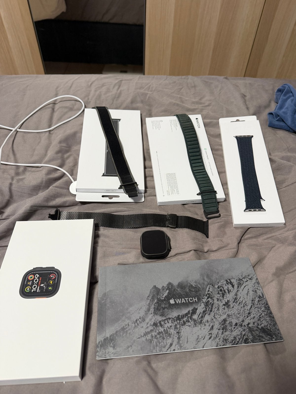 Apple watch ultra 2, Enlèvement ou Envoi, Utilisé, Noir, IOS
