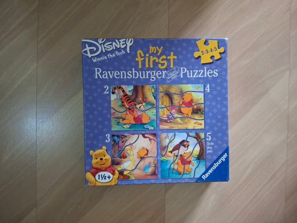 Puzzels winnie the pooh, Ophalen of Verzenden, Gebruikt