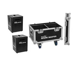 2 Machines étincelles froides Eurolite Spark Master+ Flight, Musique & Instruments, Enlèvement, Comme neuf