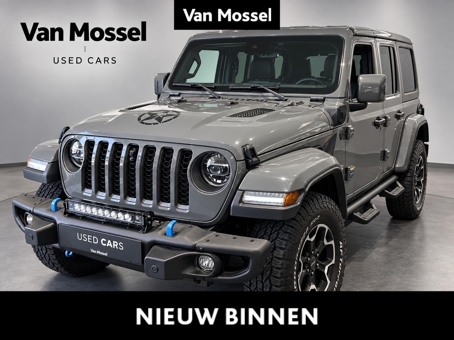 Jeep Wrangler 2.0 Turbo 272hp AT8 4x4 Rubicon, Auto's, Automaat, 4 zetels, Stof, Gebruikt