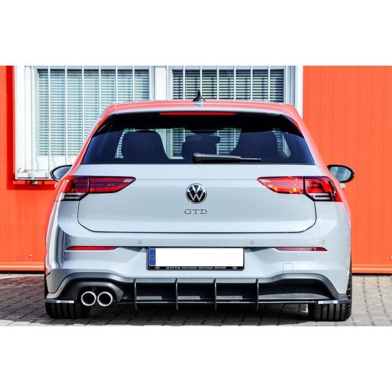 LAME DE DIFFUSEUR ARRIERE POUR VW GOLF 8 GTD (19-24) - NOIR, Enlèvement