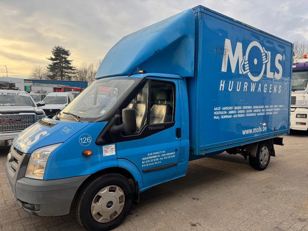 Ford Transit *EURO 4-BELGIAN ORIGINE* (bj 2007), Auto's, Bestelwagens en Lichte vracht, Gebruikt, 2210 kg, Blauw, Bedrijf