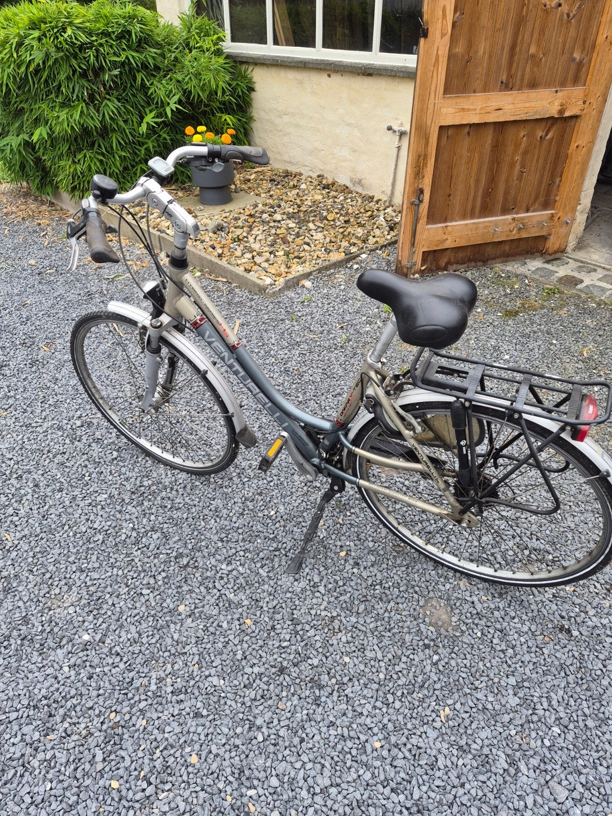 Damesfietd, Ophalen