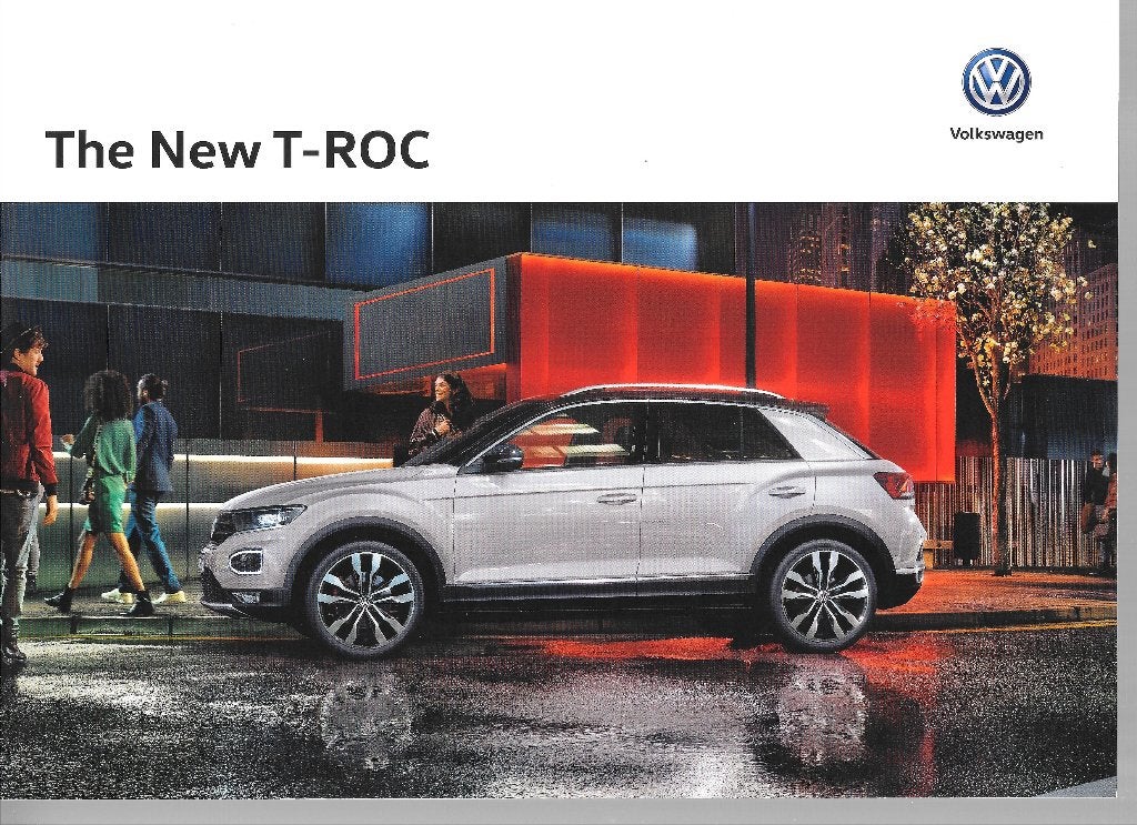 VOLKSWAGEN T-ROC  2018, Livres, Autos | Brochures & Magazines, Enlèvement ou Envoi, Comme neuf, Volkswagen