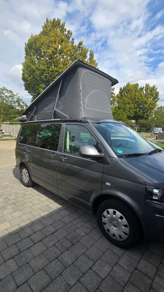 VW California T5.1 140pk 5b mag LEZ binnen !, Caravans en Kamperen, Volkswagen, Koelkast, Particulier, Luifel