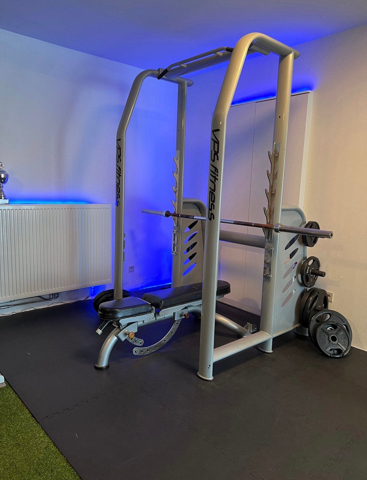 VPS International Professioneel Squat Rack – zeer stevig, Sport en Fitness, Ophalen, Gebruikt