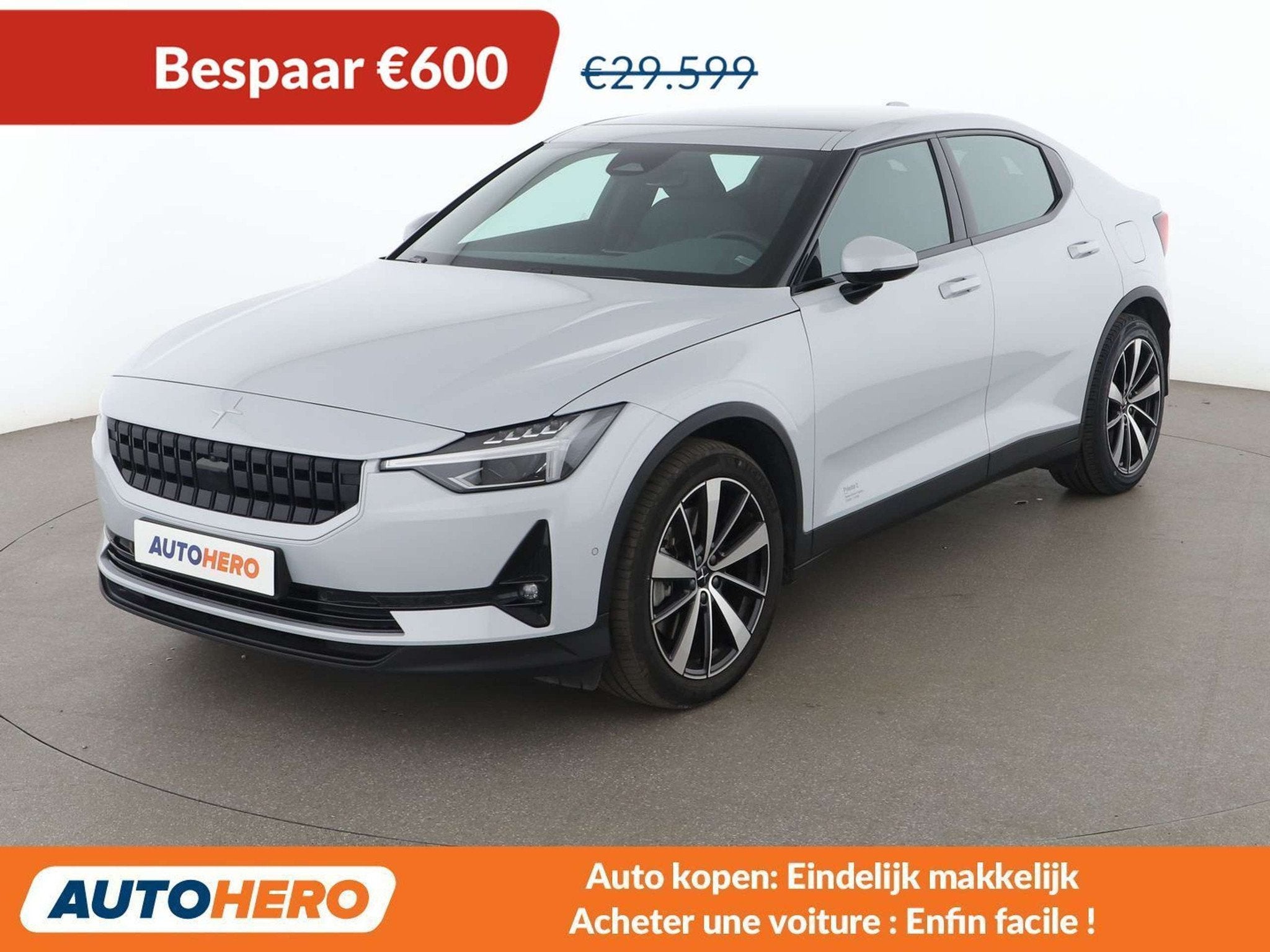 Polestar 2 Long Range Single (bj 2022, automaat), Auto's, Polestar 2, Stof, Gebruikt, 170 kW