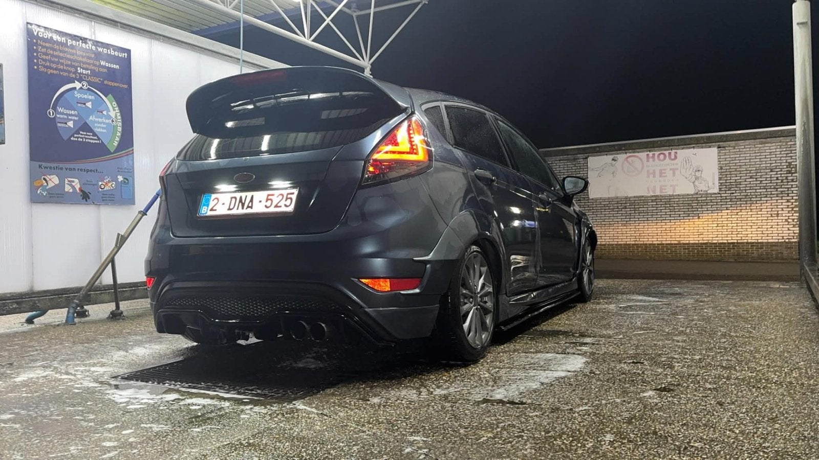 Ford Fiesta 1.0 ecoboost stage 1, Auto's, Voorwielaandrijving, Blauw, Handgeschakeld, 5 deurs