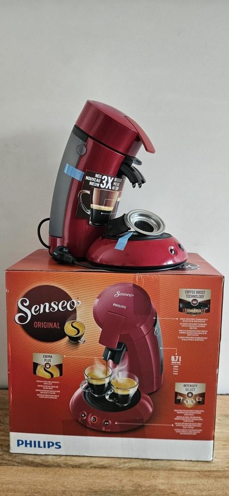 Nieuw Senseo original apparaat, Ophalen, Koffiepads en cups, Afneembaar waterreservoir, Koffiemachine