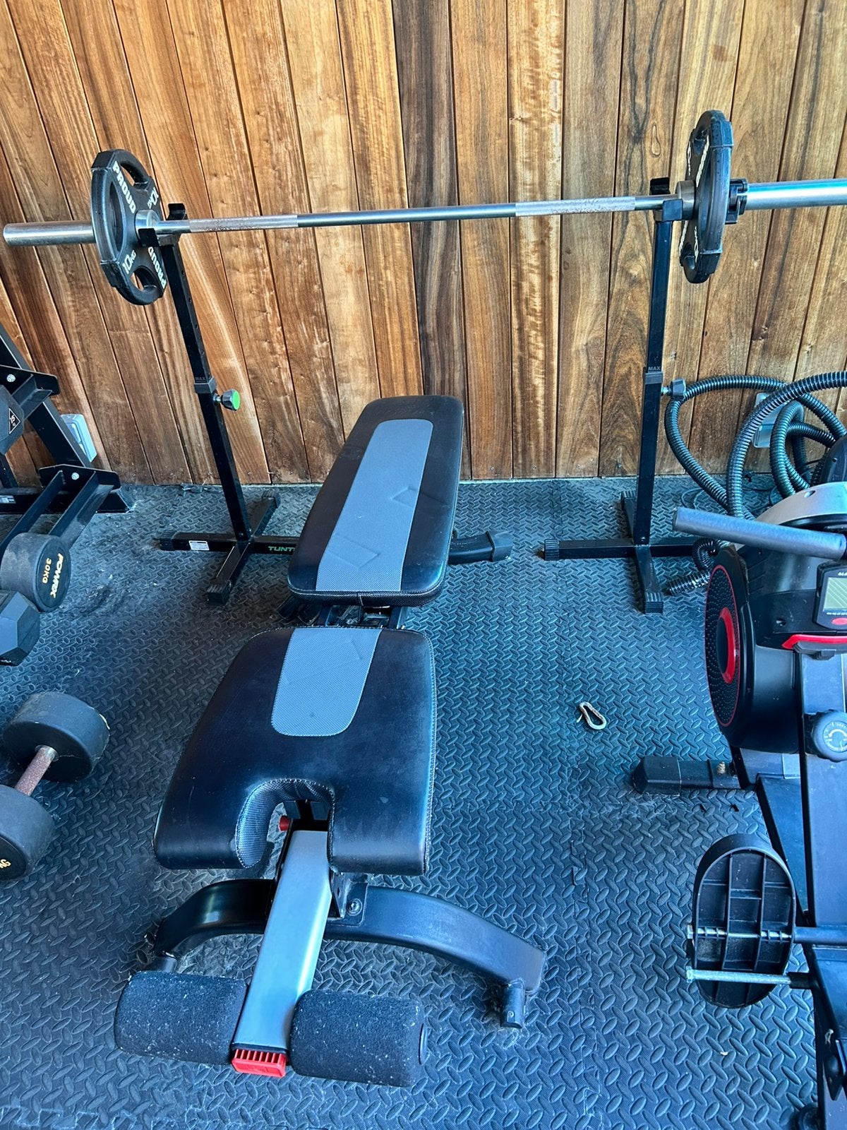 Bowflex halterbank, Sport en Fitness, Fitnessmaterialen, Ophalen, Zo goed als nieuw, Benen, Fitnessbank