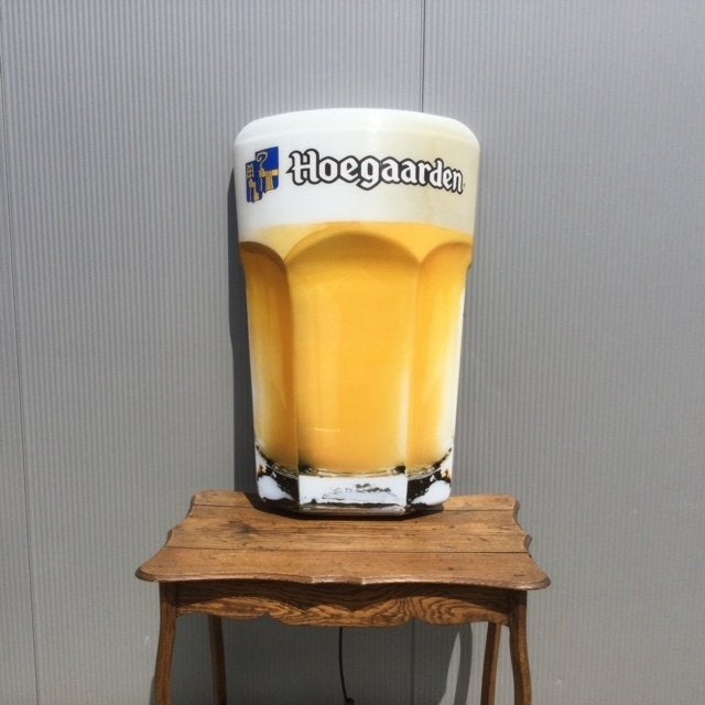 Lichtreclame HOEGAARDEN, Verzamelen, Ophalen, Gebruikt