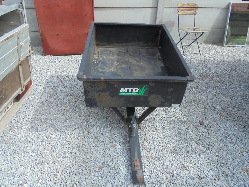 MTD kleine kiepwagen voor tractormaaier, Ophalen, Gebruikt, MTD