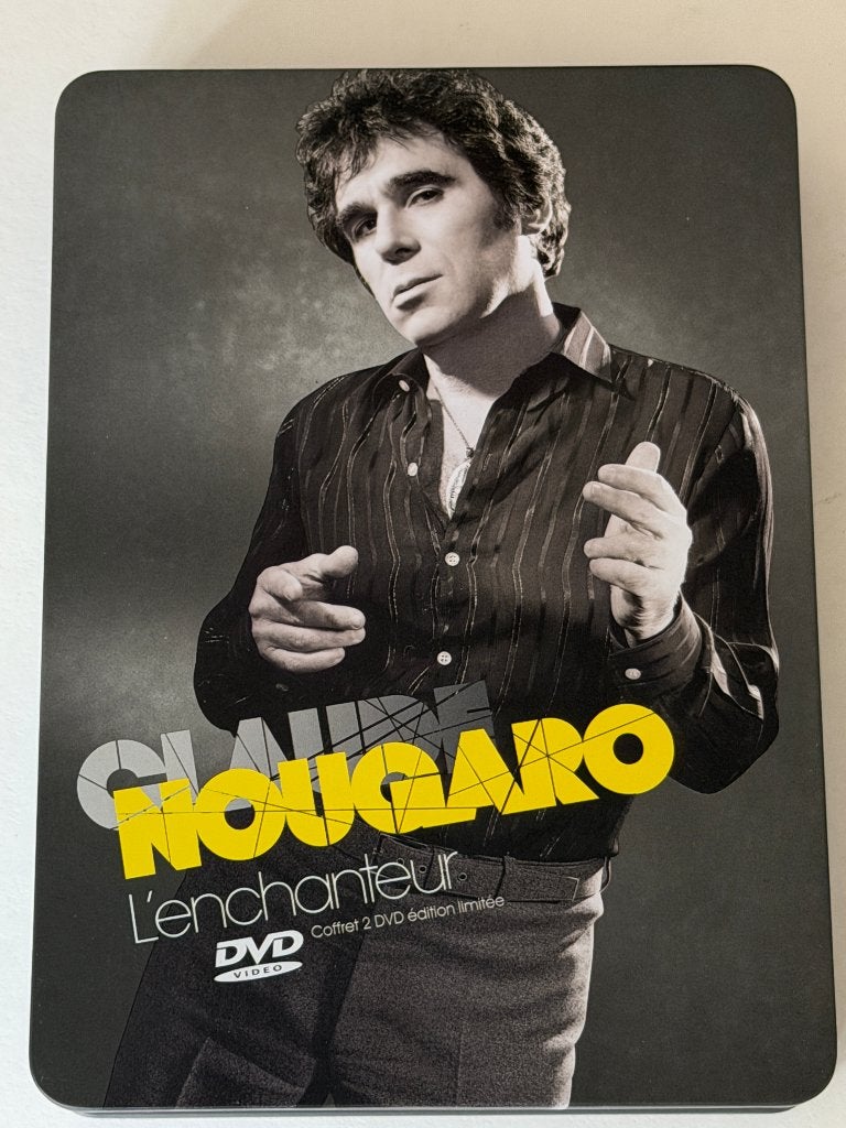 Claude Nougaro - L'enchanteur (Coffret Édition Limitée 2DVD), CD & DVD, DVD | Musique & Concerts, Enlèvement ou Envoi, Utilisé