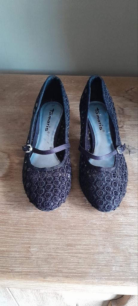Ballerine noire à petit talon Tamaris 39, Vêtements | Femmes, Enlèvement ou Envoi
