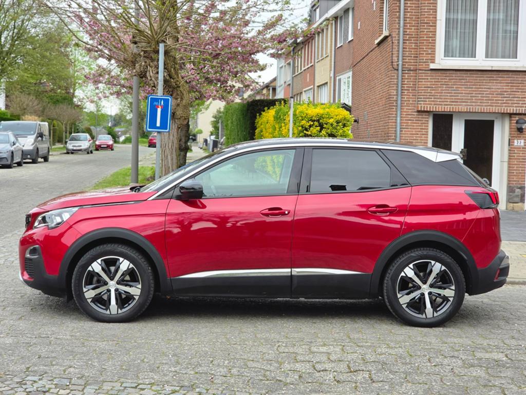 PEUGEOT 3008 1.2i 130PK EURO 6B FULL OPTIONS CARNET COMPLET, Rouge, Achat, Euro 6, Entreprise