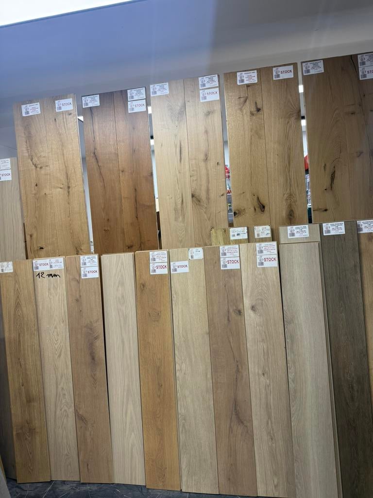 📣✅Parquet Stratifié 8mm & 12mm + Parquet semi Massif ‼️, Ophalen, Nieuw, Parket