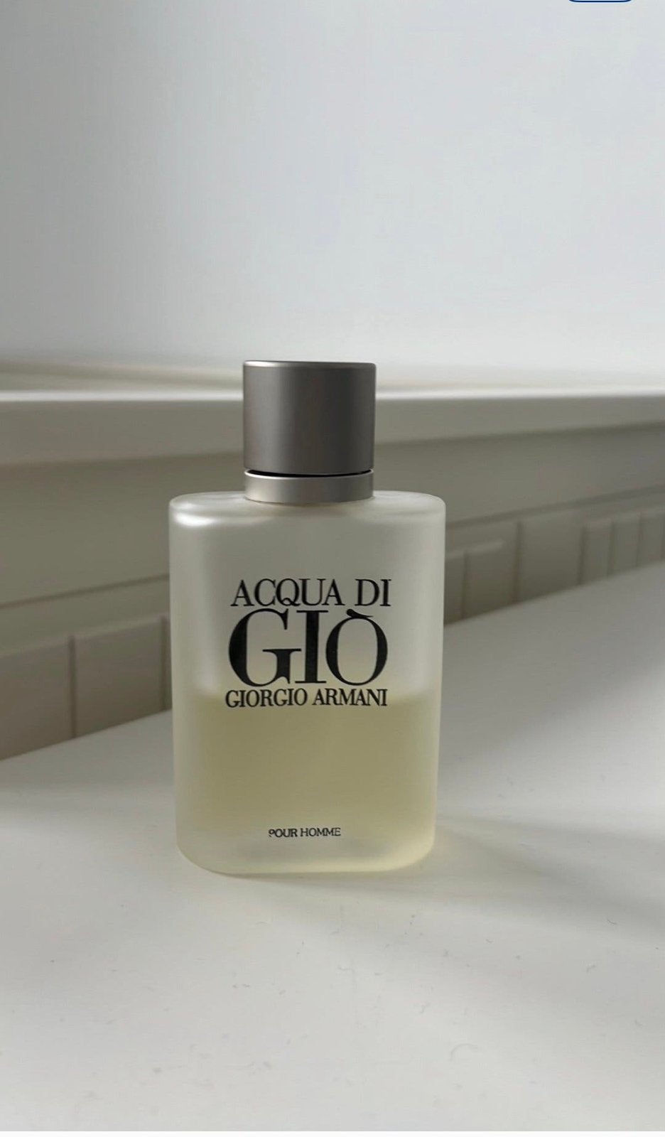 2 echte parfums armaki en aqua di gio giorgi armani, Ophalen, Zo goed als nieuw