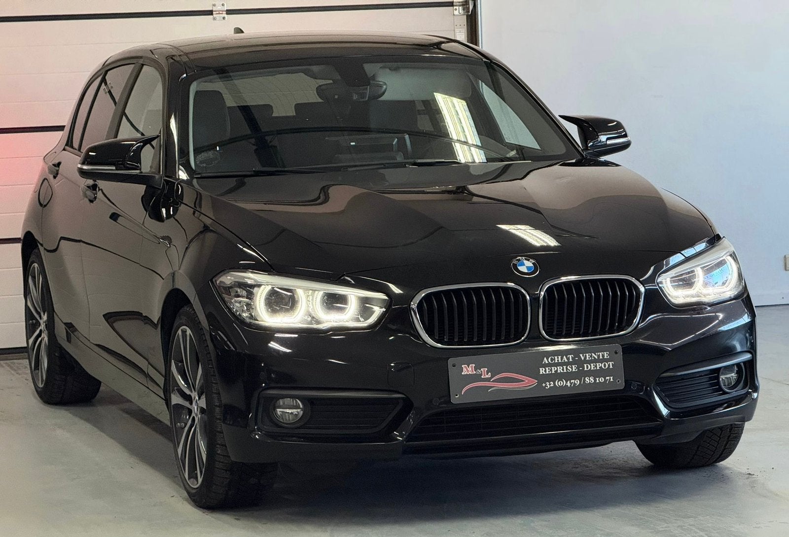 Bmw 116d  10/2017 full carnet. Deja prêt à immatriculer, Autos, Cuir, Euro 6, Entreprise, Entretenue par le concessionnaire