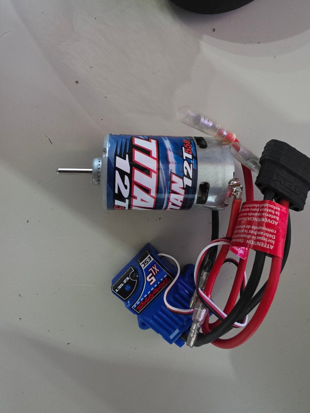 traxxas xl5 combo, Échelle 1:10, Comme neuf, Pièce, Enlèvement