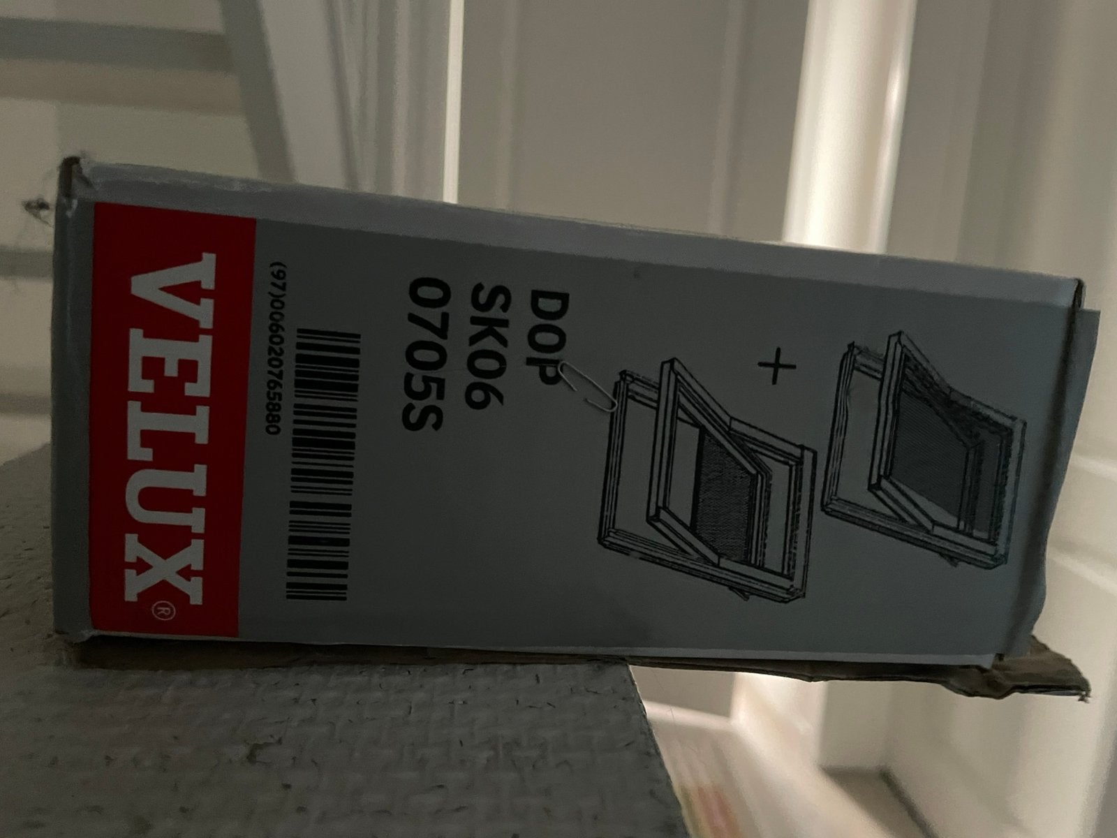 Velux DOP SK06 0705S verduisteringsgordijn + zonnescherm, Ophalen, Nieuw, Dakraam