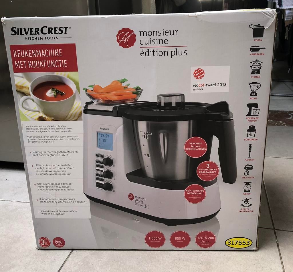 Keukenmachine met kookfunctie| NIEUW, Ophalen of Verzenden, Nieuw in verpakking