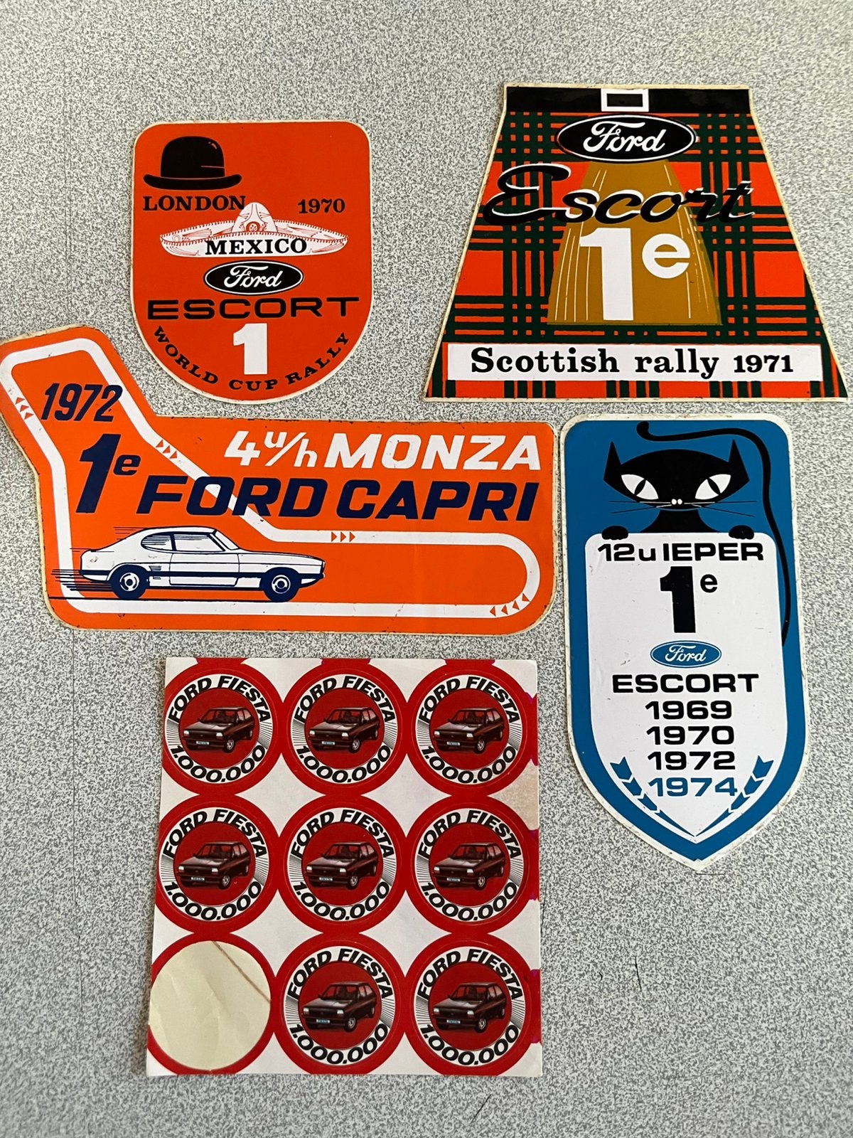 Ford stickers, Ophalen, Zo goed als nieuw