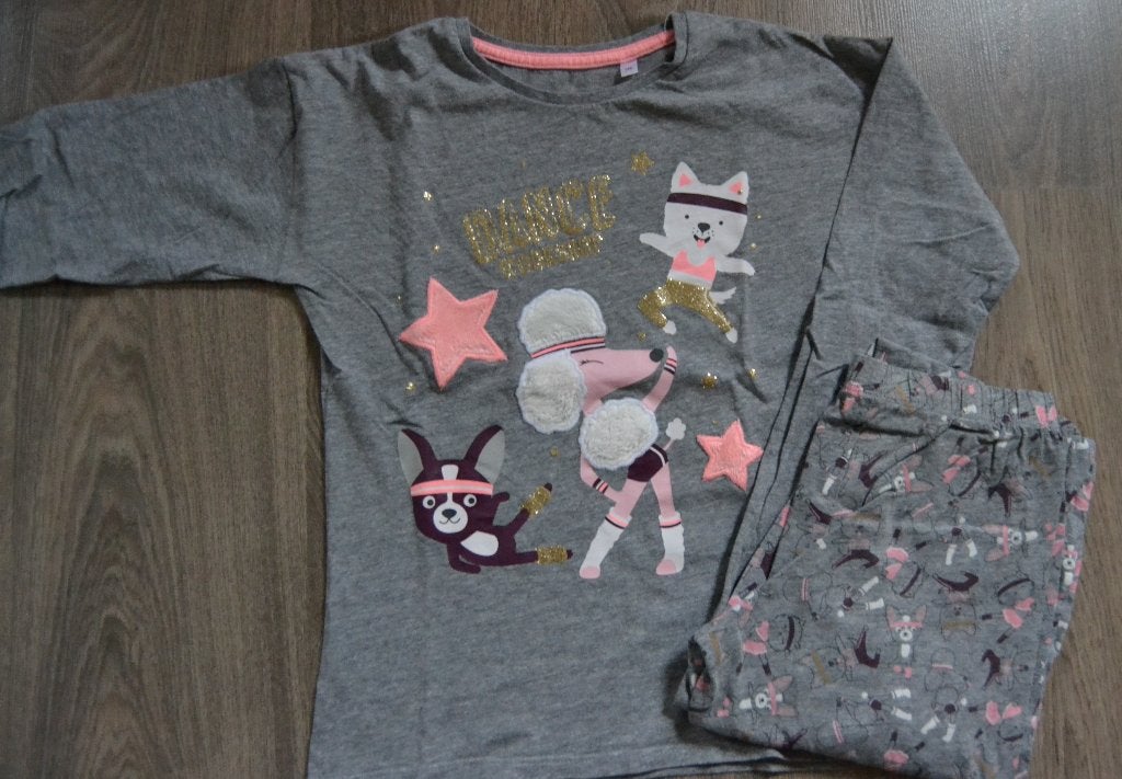 Pyjama C&A maat 146, Kinderen en Baby's, Nacht- of Onderkleding, Gebruikt, C&A, Meisje
