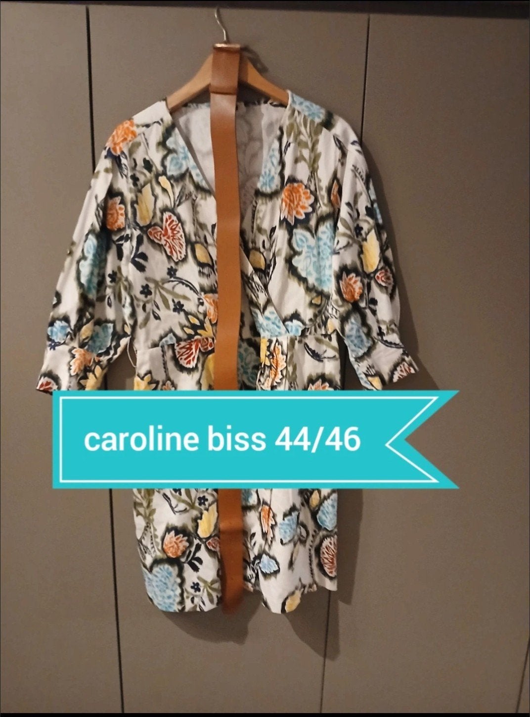 robe caroline biss 44 /46, Vêtements | Femmes, Taille 46/48 (XL) ou plus grande, Enlèvement ou Envoi, Comme neuf, Caroline Biss